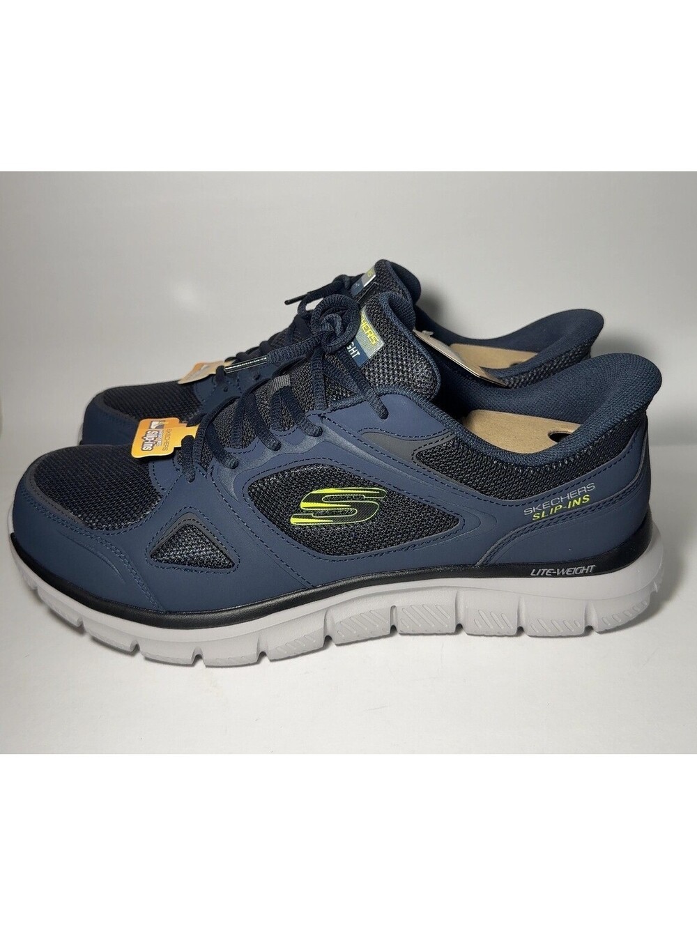 Skechers Hands Free Slip-ins Track-Ezral Blue Sneakers